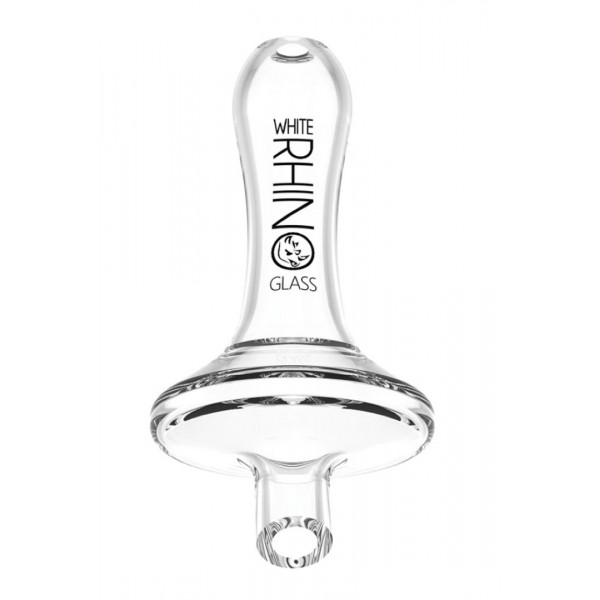 WHITE RHINO Glass Directional Carb Cap 20ct