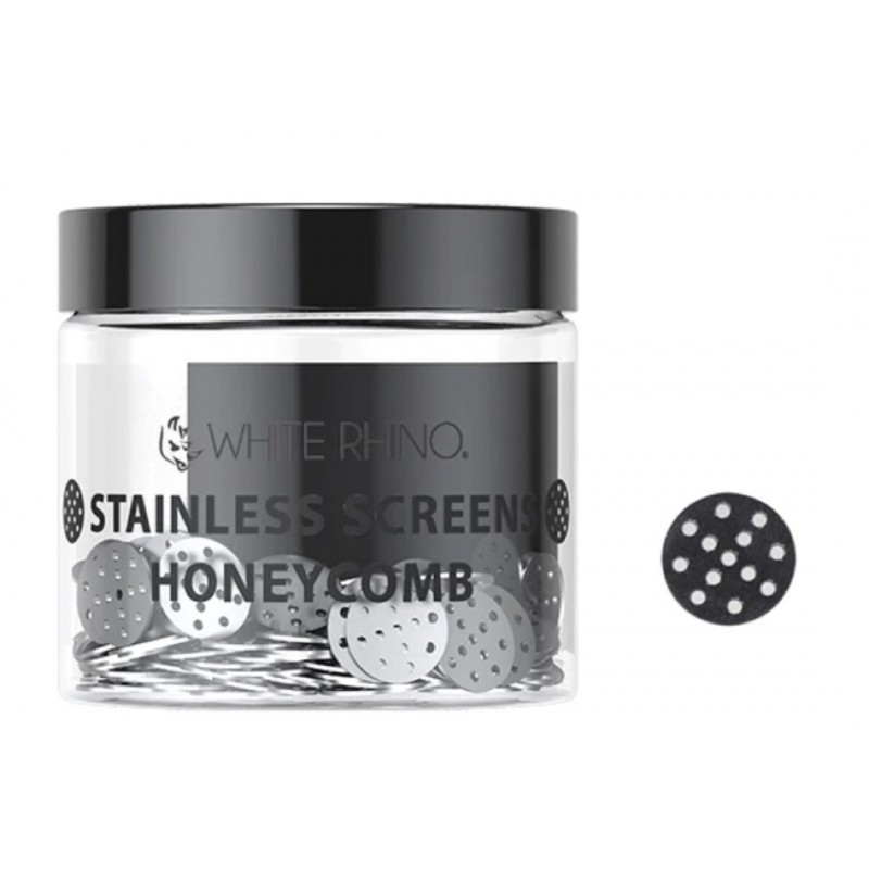 White Rhino Stainless Steel Honeycomb Screens 200ct