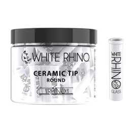 White Rhino Ceramic Round Tips 50ct