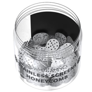 White Rhino Stainless Steel Honeycomb Screens 200ct