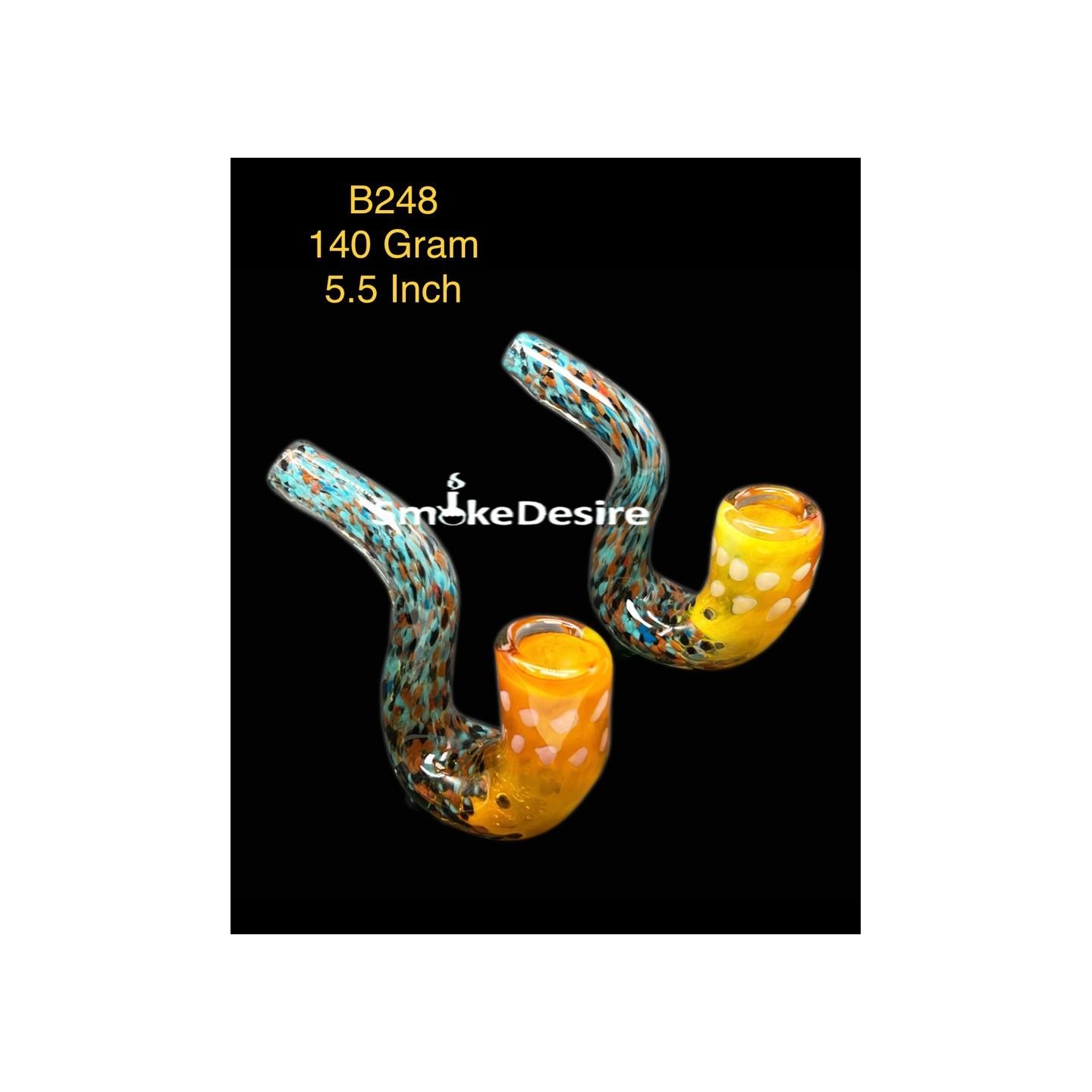 Glass Hand Pipe B-248