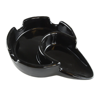 Ceramic Pipe Holder Ashtray 6pk