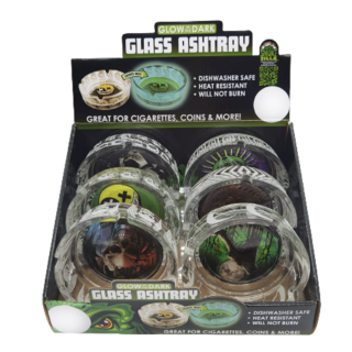 Glass Ashtray 6pk