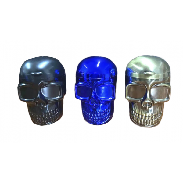 Ashtray Skull Butt Bucket Metal 6pk