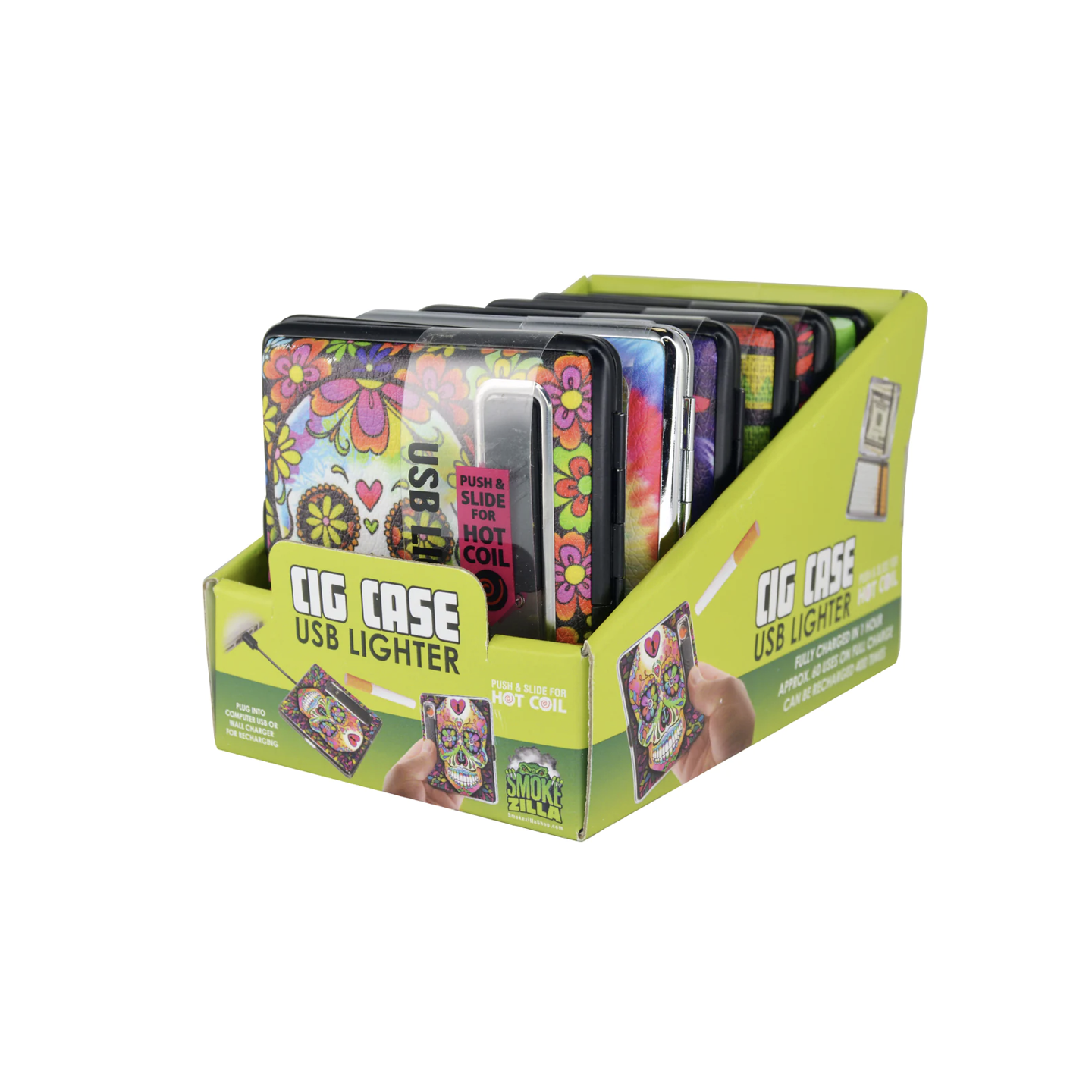 USB Lighter Cig Case