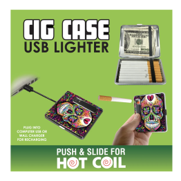 USB Lighter Cig Case