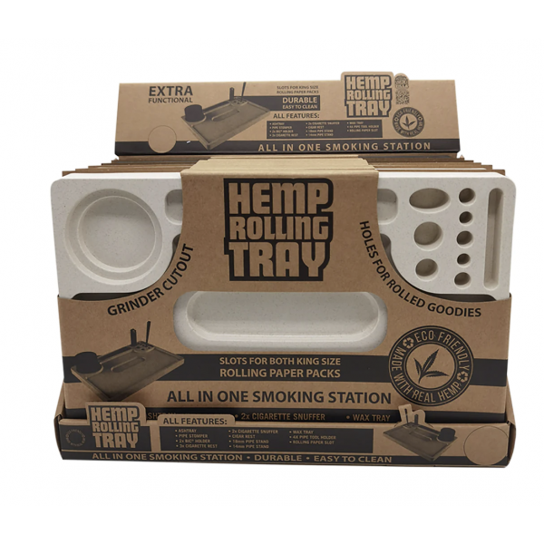 Hemp Rolling Tray 6pk
