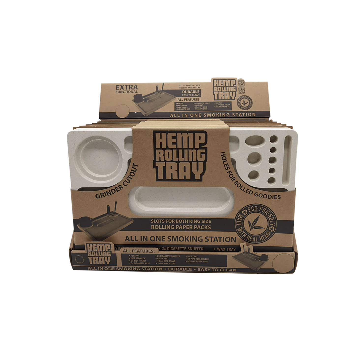 Hemp Rolling Tray 6pk