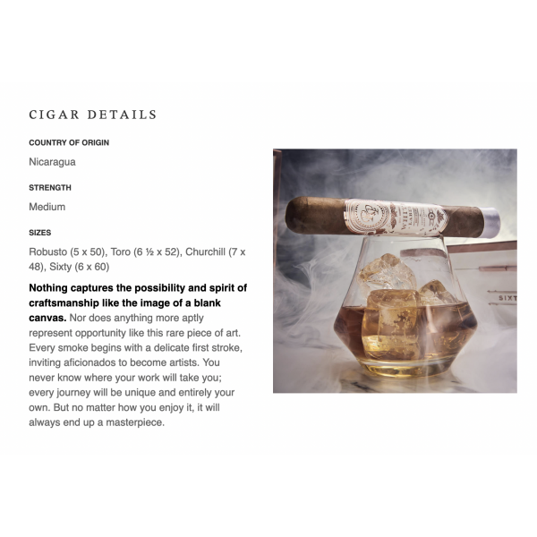 Rocky Patel White Label Toro 20/bx