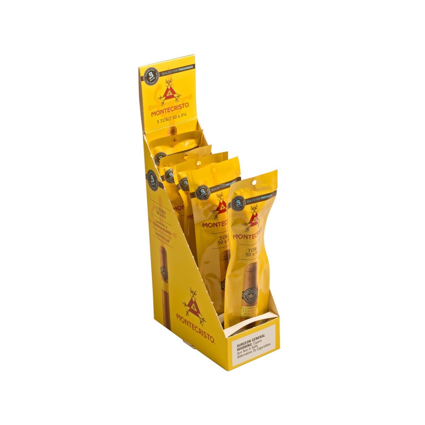 Montecristo Classic Collection Toro 5/Pk