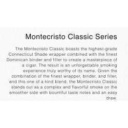 Montecristo Classic Collection Toro 5/Pk