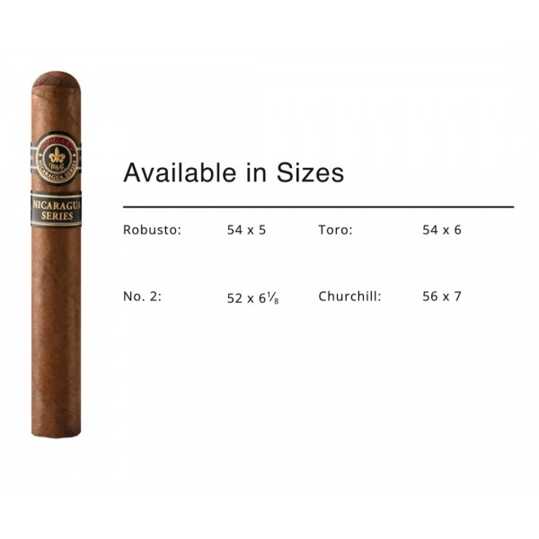 Montecristo Nicaragua AJF Churchill 20/Bx