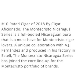 Montecristo Nicaragua AJF Churchill 20/Bx