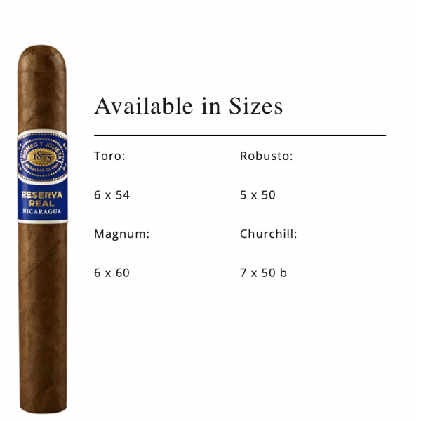 Romeo Y Julieta Reserva Real Nicaragua Corona 25/Bx