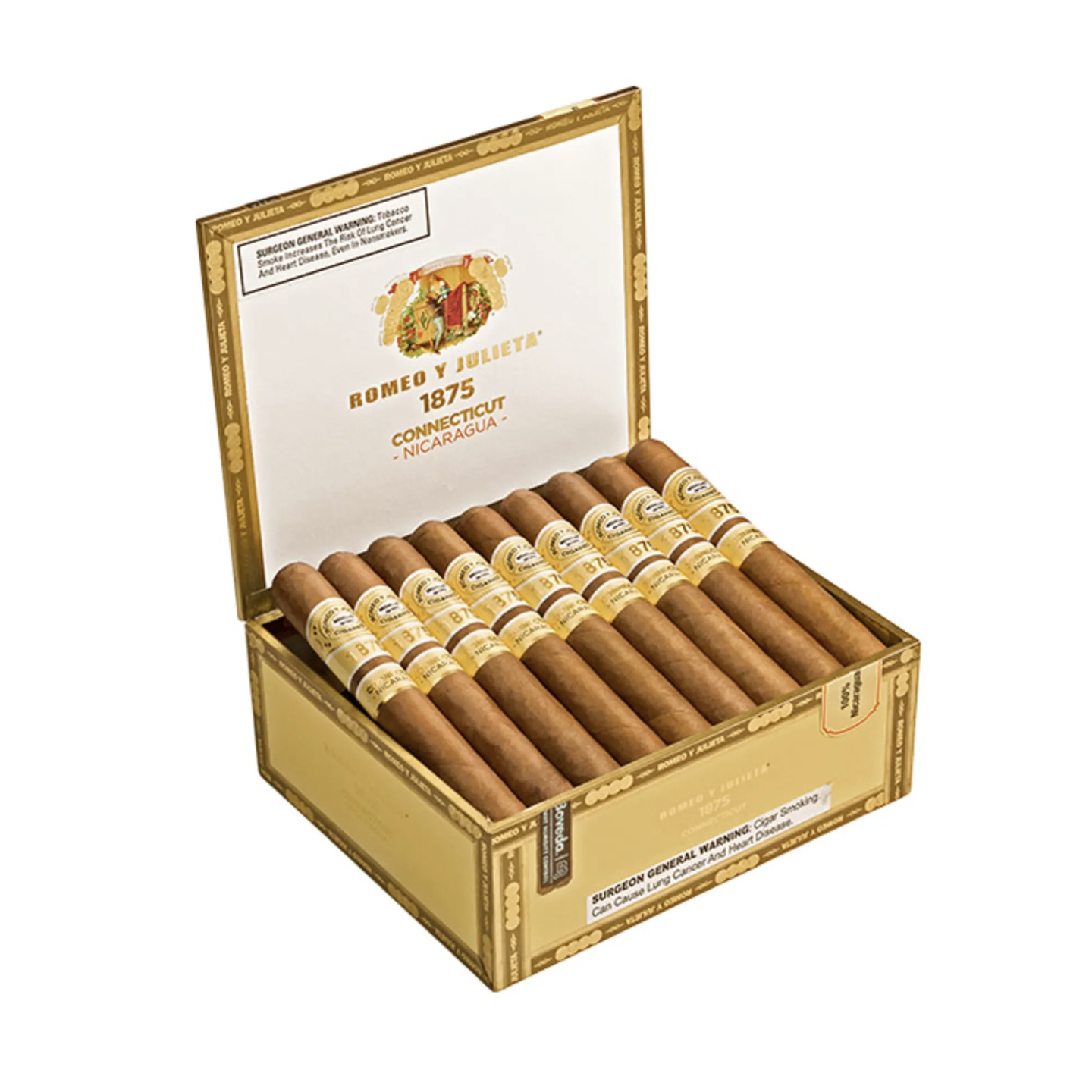 Romeo Y Julieta 1875 Connecticut Nicaragua Magnum 20/Bx