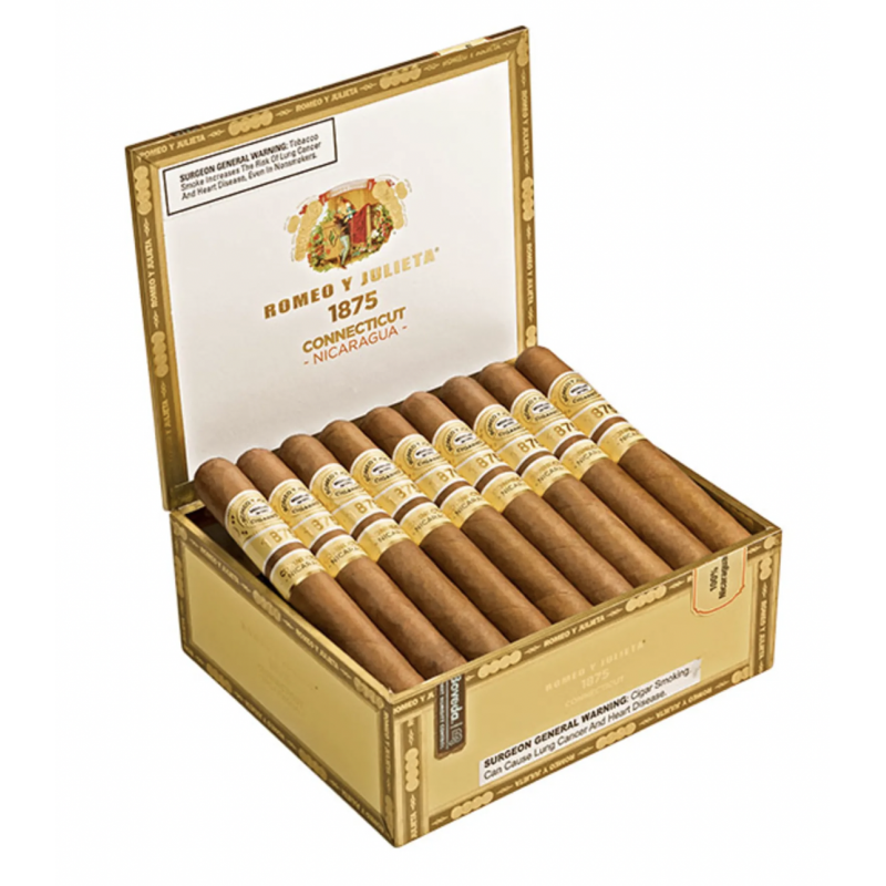 Romeo Y Julieta 1875 Connecticut Nicaragua Toro 25/Bx Romeo Y Julieta 1875 Connecticut Nicaragua Toro 25/Bx