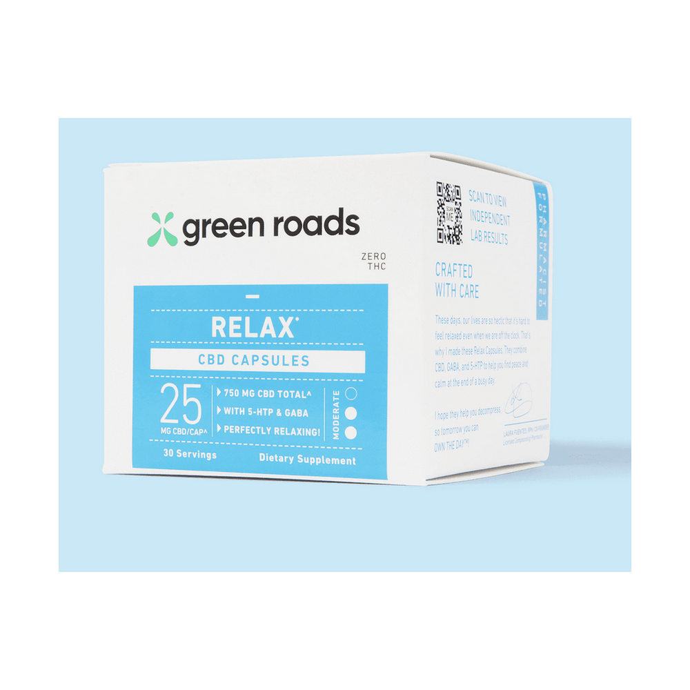 Green Roads Relax Hemp 750MG/25MG 30CT