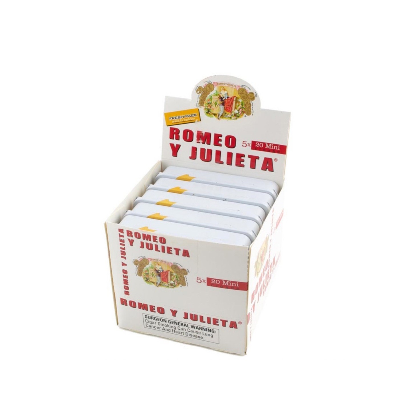 Romeo Y Julieta Spain Orginal White 5/20 Tin 100CT