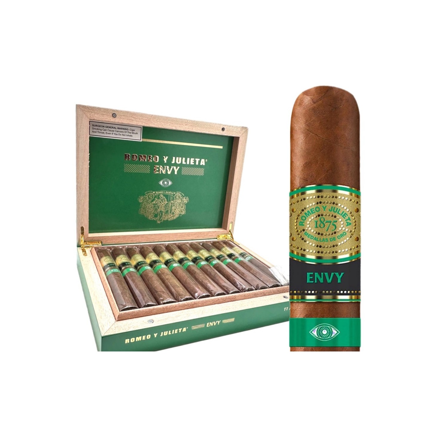 Romeo Y Julieta Envy Amulet Toro 11/Bx