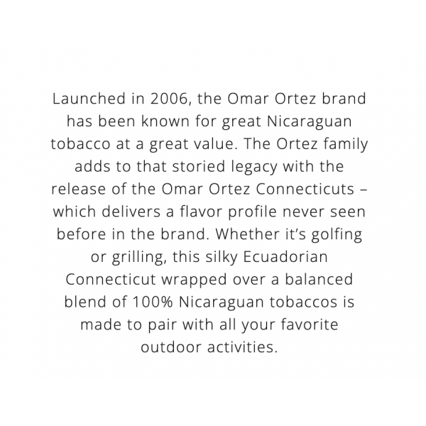 Omar Ortez Connecticuts Robusto 20/Bx