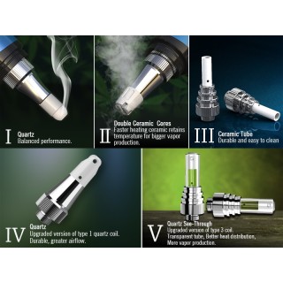 Seahorse IV 510 Quartz Coil 5pk