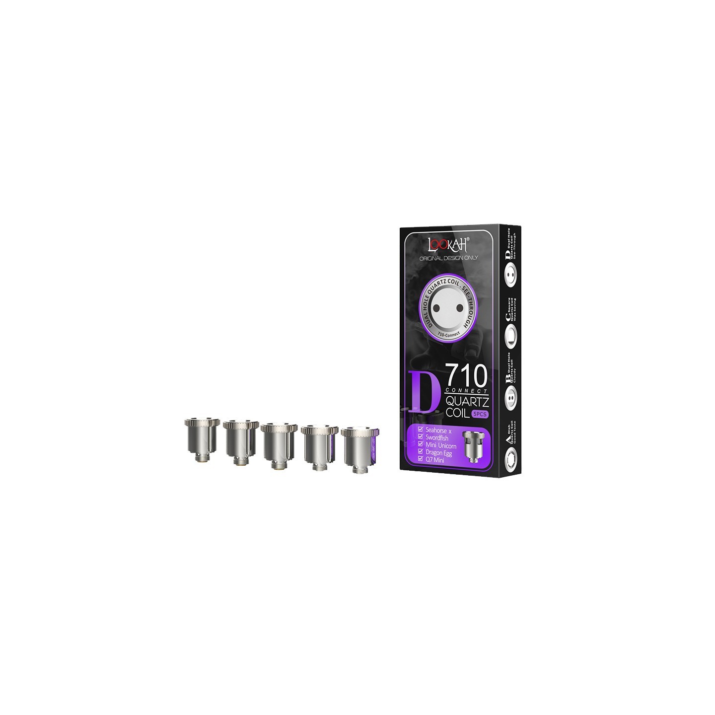 710 D Quarts Coil 5pk