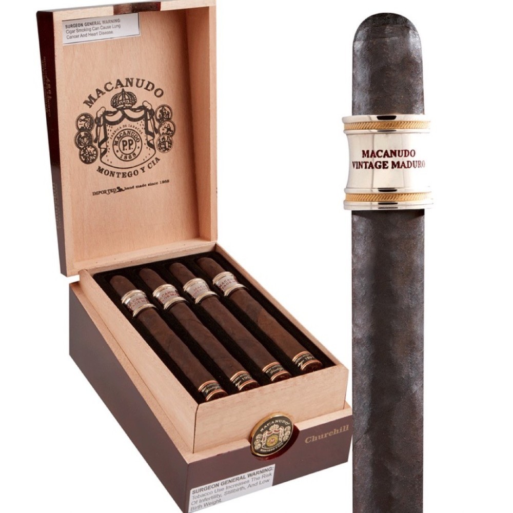 Macanudo Vintage 1997 Maduro Churchill 12/BX Macanudo Vintage 1997 Maduro Churchill 12/BX