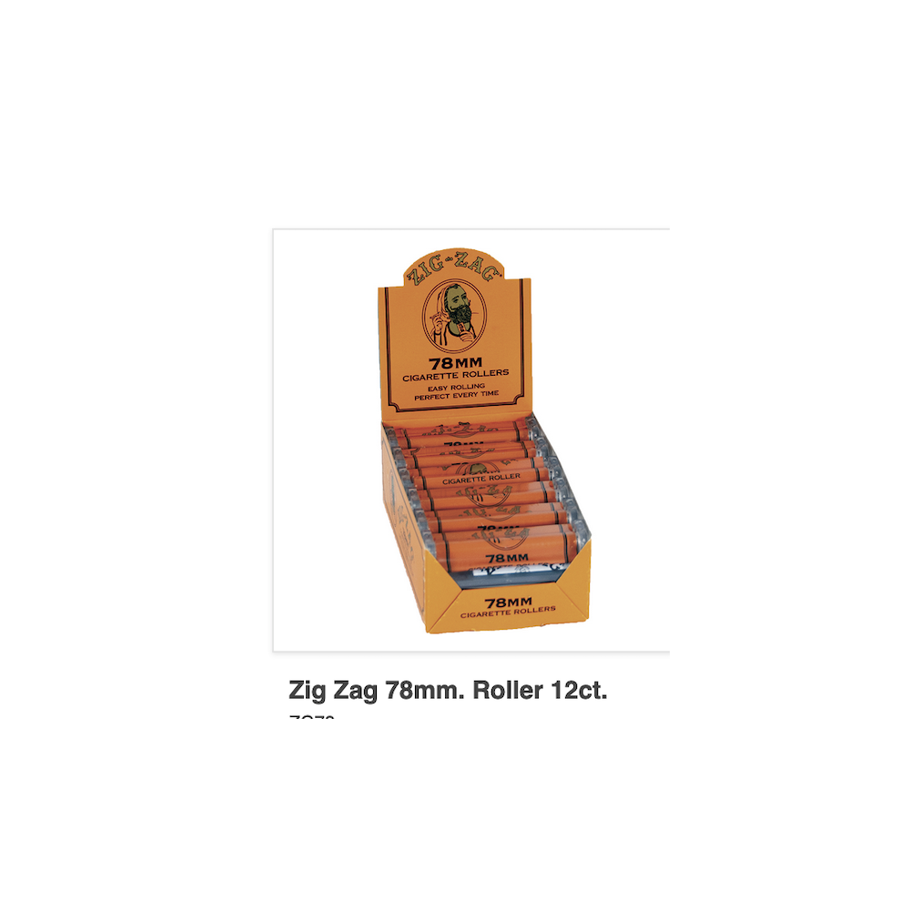 Zig Zag Roller 78mm 12pk