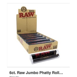 Raw Jumbo Roller 125mm 6pk