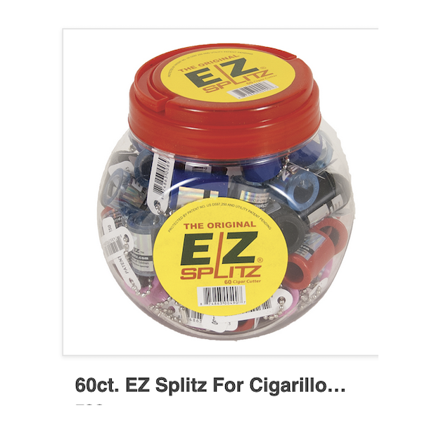 EZ Spiltz 60ct Cigar Splitter