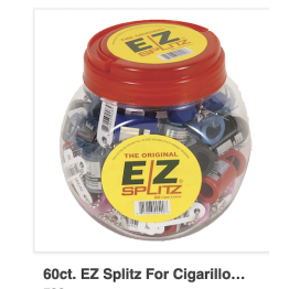 EZ Spiltz 60ct Cigar Splitter