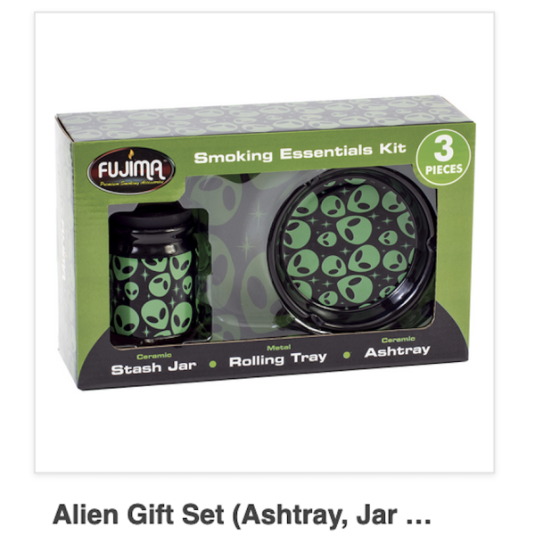 Smoke Set (Jar, Ashtray, Tray)