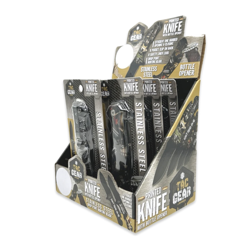 Knife with Bottle Open