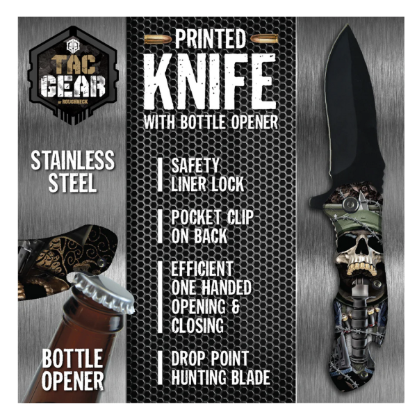 Knife with Bottle Open