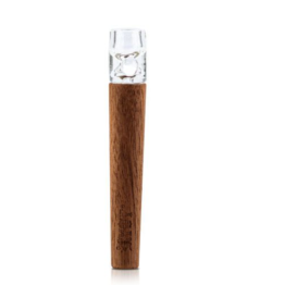 Ryot Wood One Hitter W/ Glass Tip 1PC