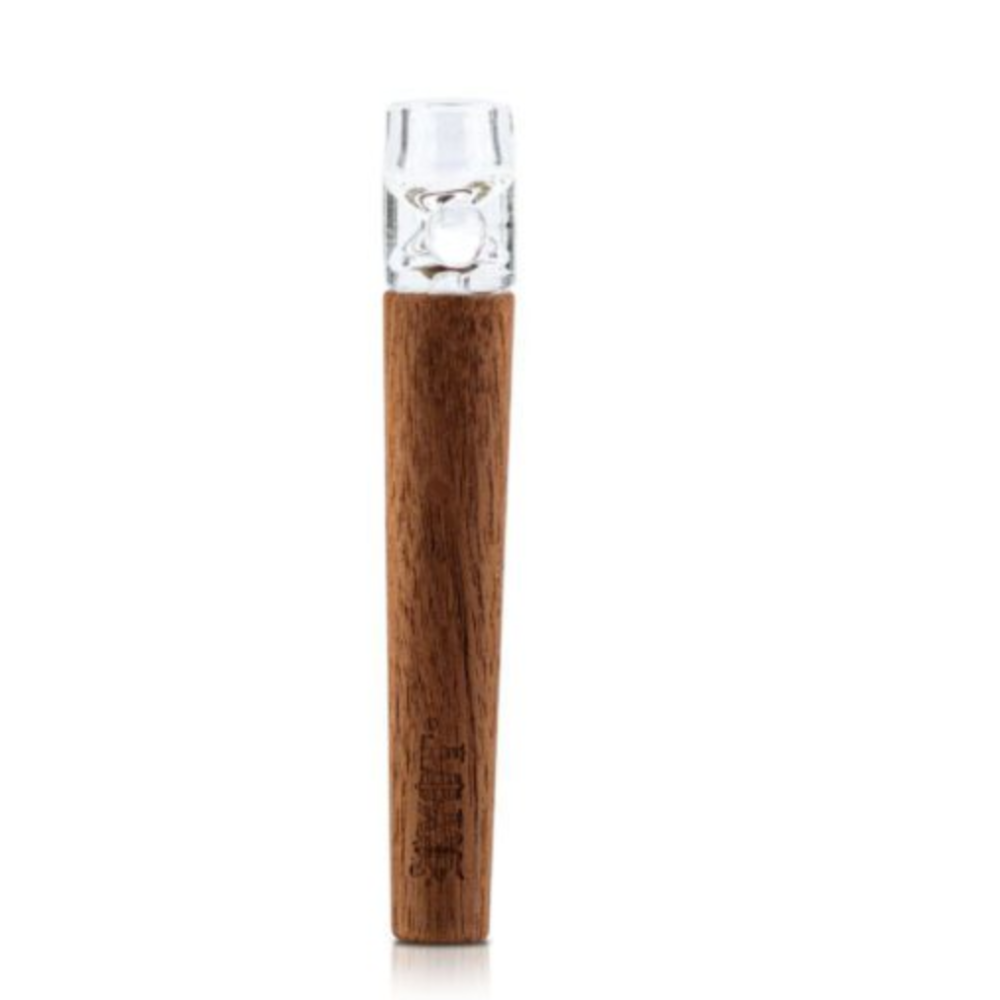 Ryot Wood One Hitter W/ Glass Tip 1PC