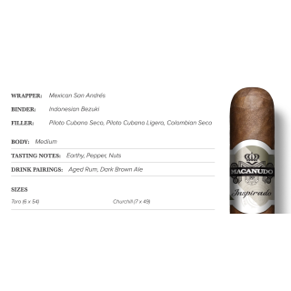 Macanudo Inspirado Tercio Aged