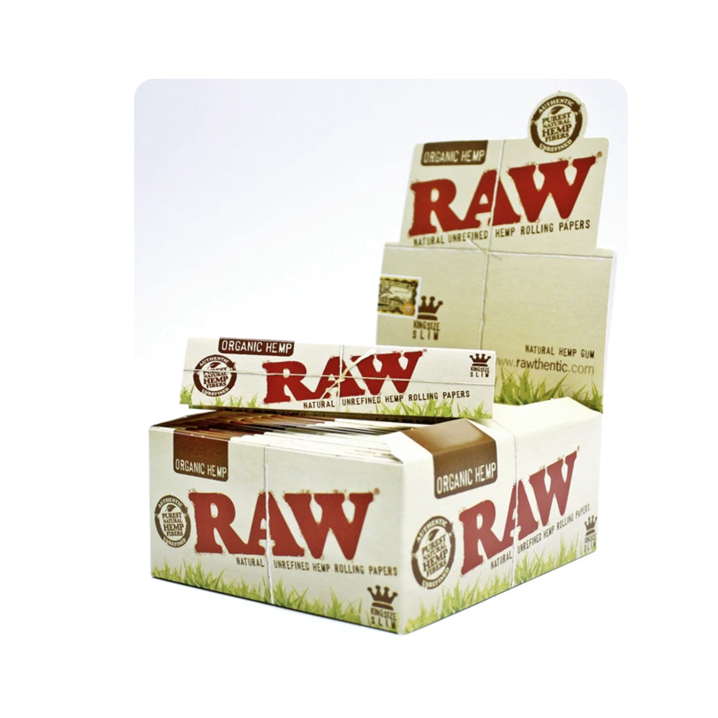 Raw Organic King Slim 50PK