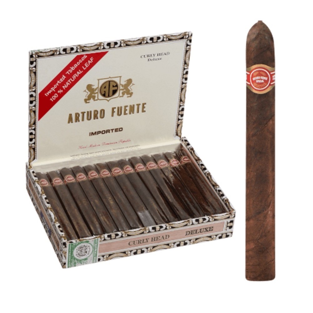 Arturo Fuente Curly Head Deluxe Maduro 25/BX