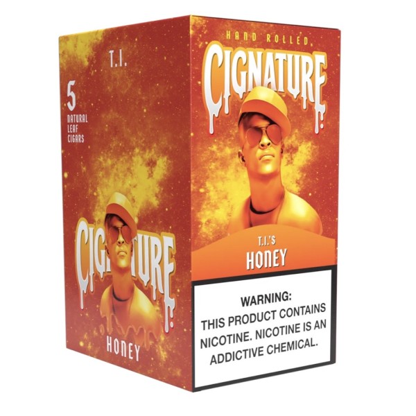 Cignature Natural Leaf Cigars 8 packs of 5 per Box
