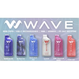 Wave 8000 puff Disposable 5PK