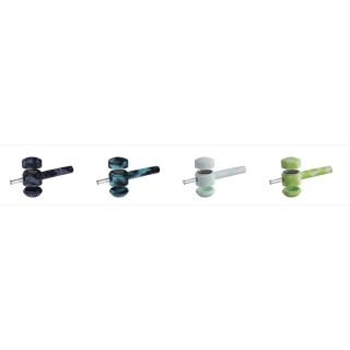 White Rhino Handpipe to Straw 1 Piece