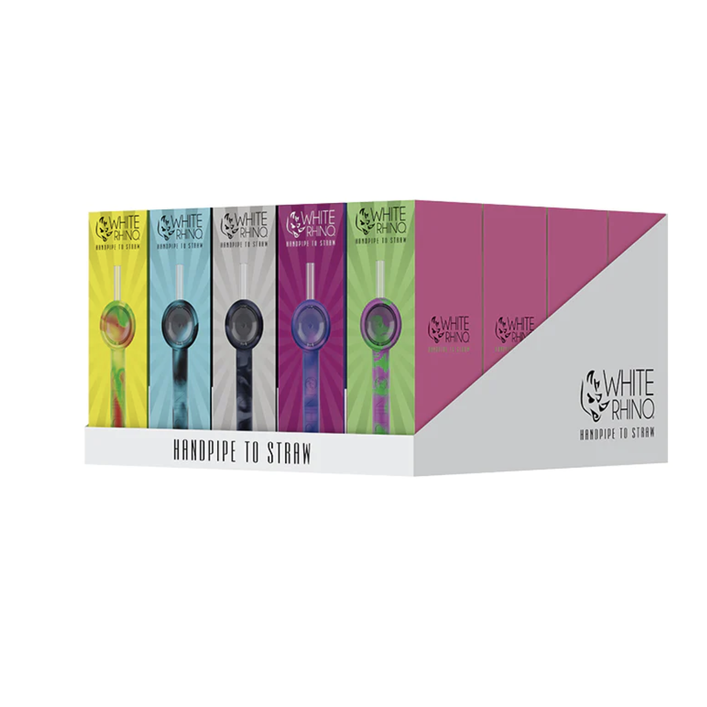 White Rhino Handpipe to Straw 20CT