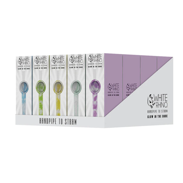 White Rhino Handpipe to Straw 20CT