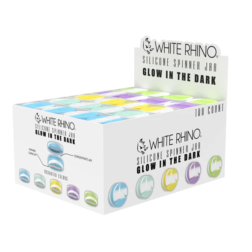 White Rhino Silicone Spinner 100CT White Rhino Silicone Spinner 100CT