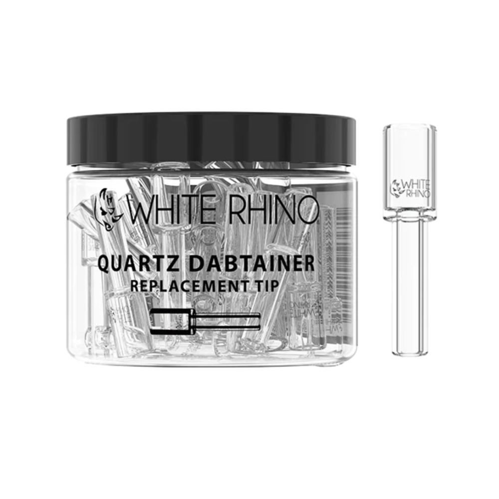 White Rhino Quartz Dabtainer Replacement Tip 25CT