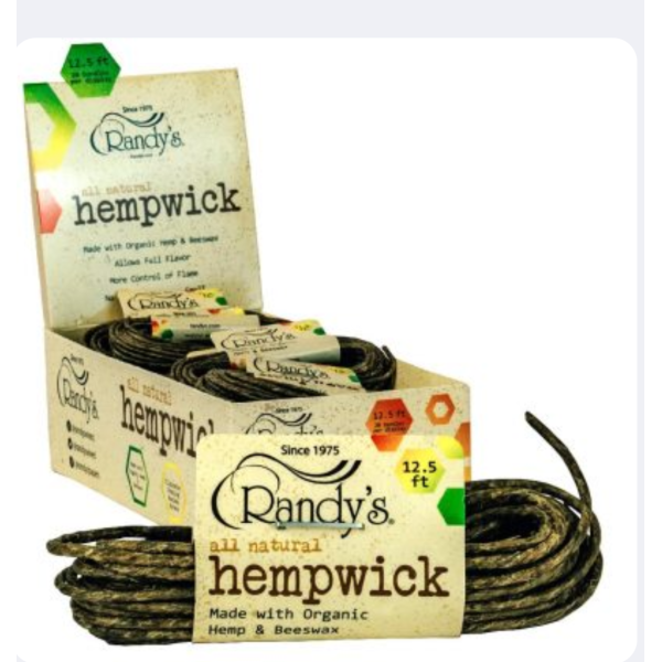 Randy Natural 12.5ft Rolling Papers 20PK