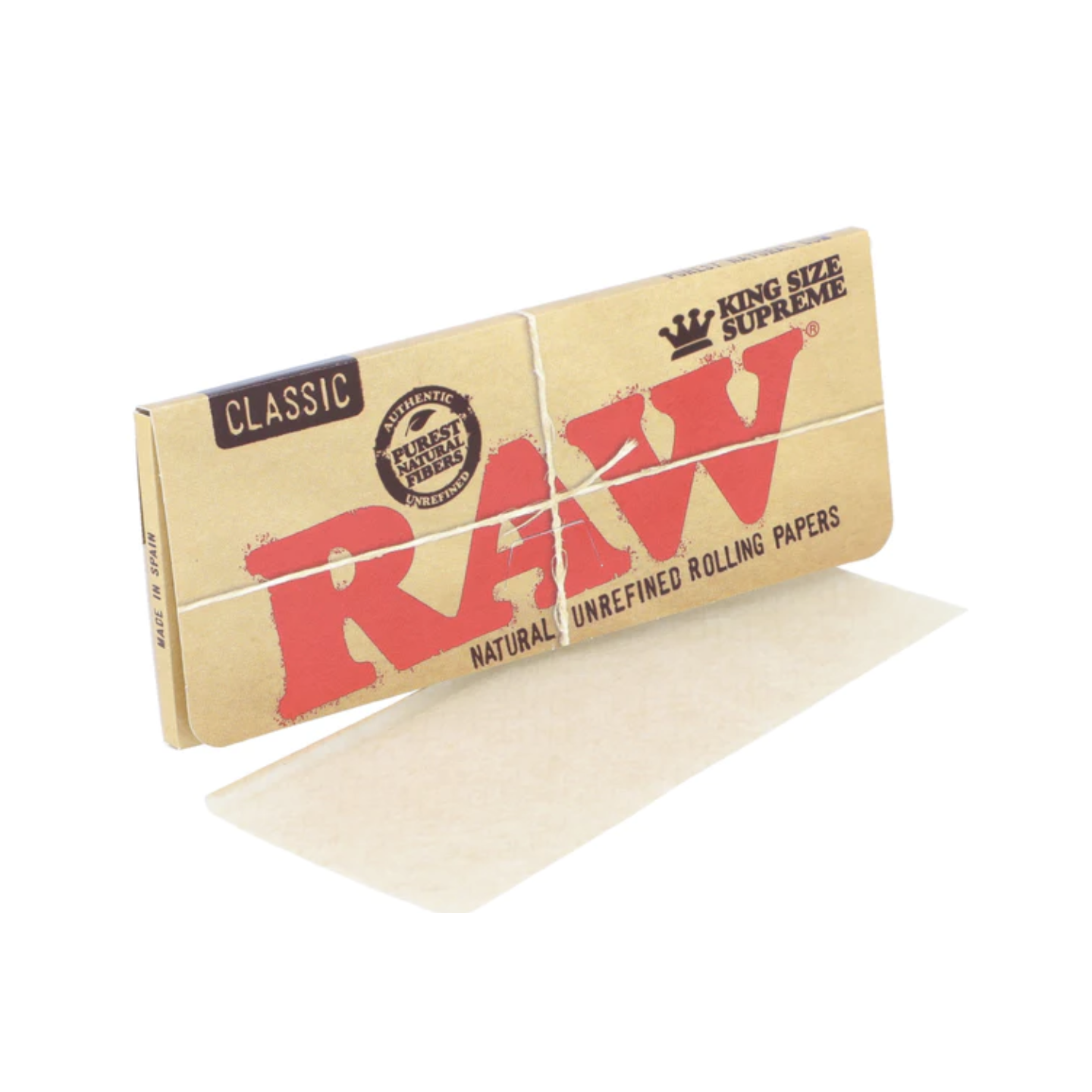 Raw Classic King Size Supreme Rolling Papers 24CT