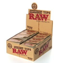 Raw Perforated Wide-Tips