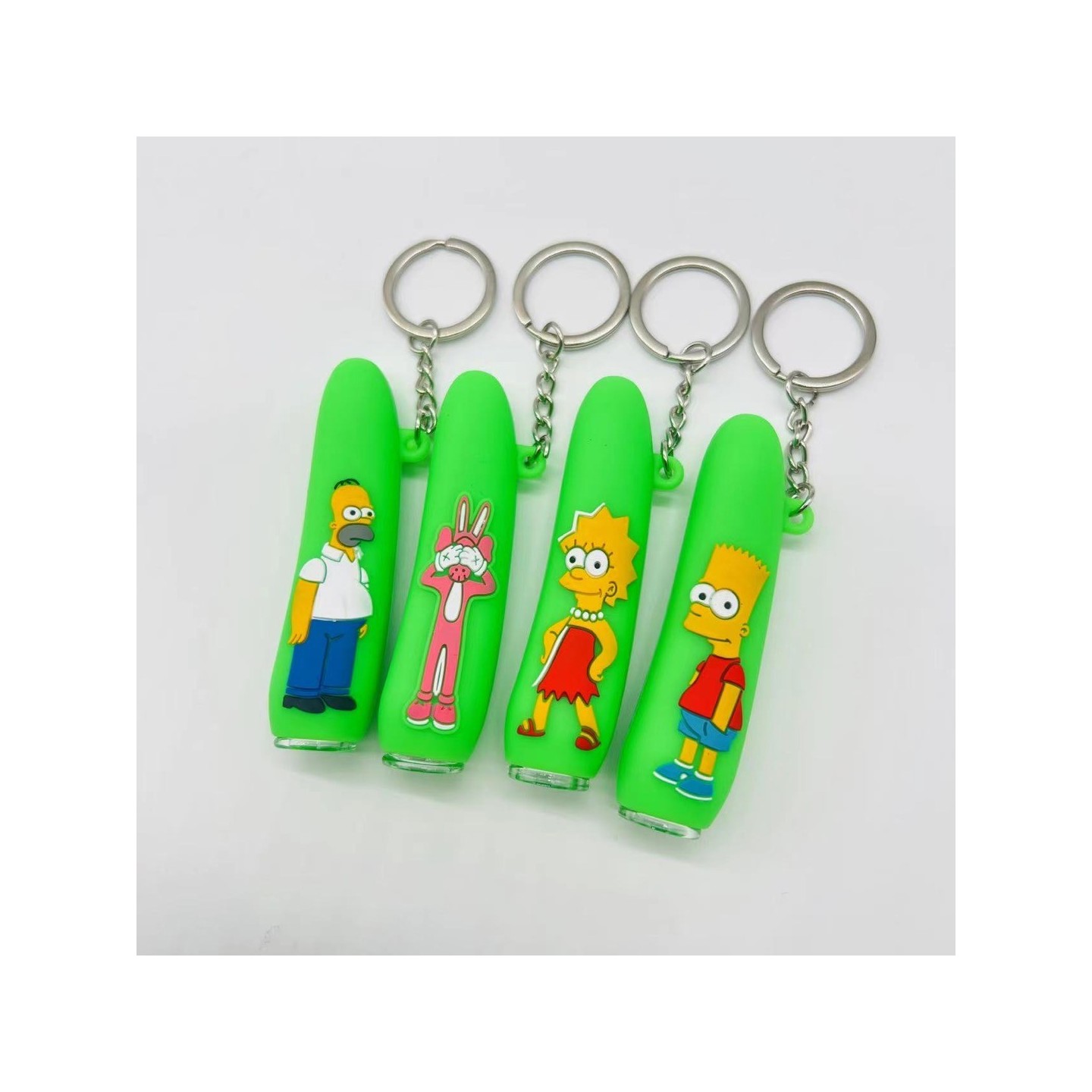 Silicone Pipe SP77 4.33 inch With Key Chain